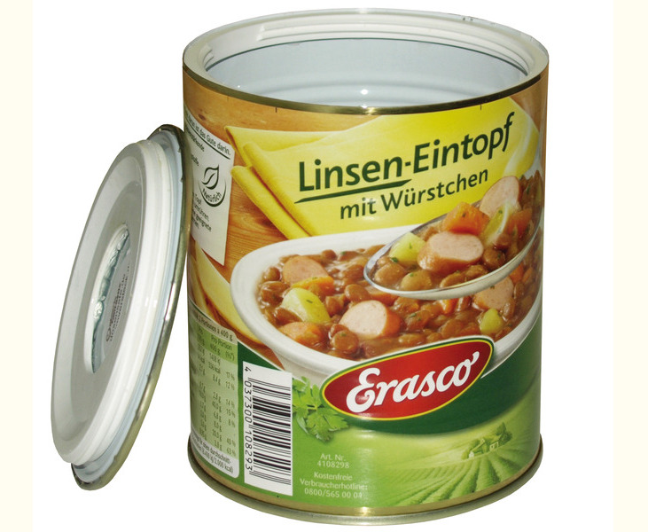 Dosensafe Erasco Linsen