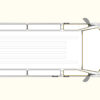 Premium-Thermomatten Blackline für Heckklappe/-tür VW T6.1/T6/T5 HF