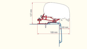 Markisen-Adapter F80 für Rapido C Line