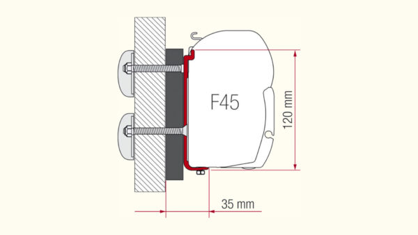 Adapterkit F45 Kit Dethleffs/Globebus