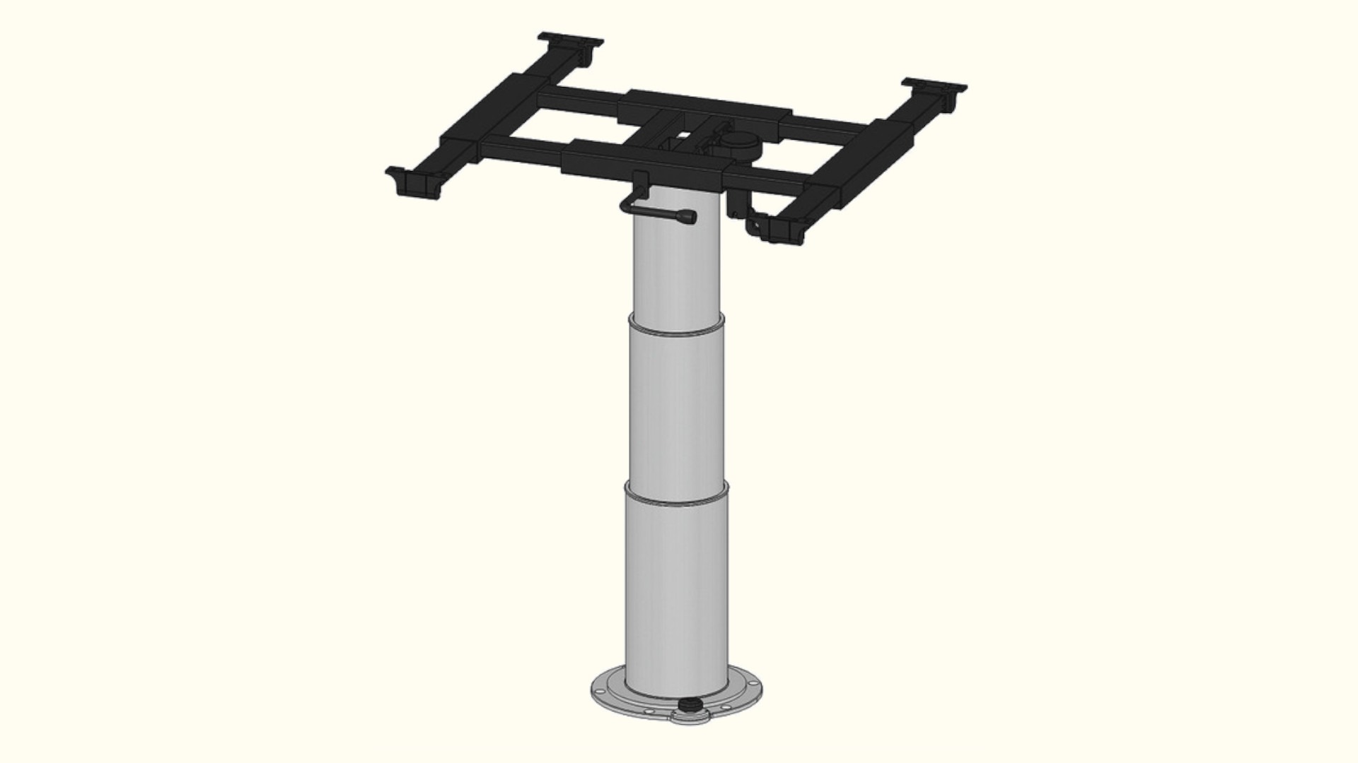 Einsäulenhubtisch 355-730mm