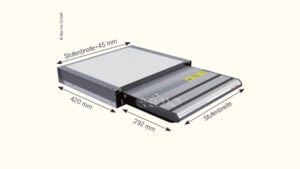 Innolight elektrische Trittstufe – 700 mm – 12 V