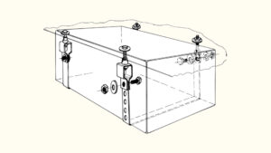 Montage-Set für Wassertanks