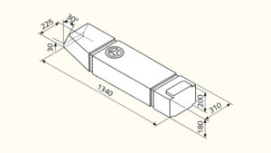 Frisch- und Abwassertank VWT2 60l