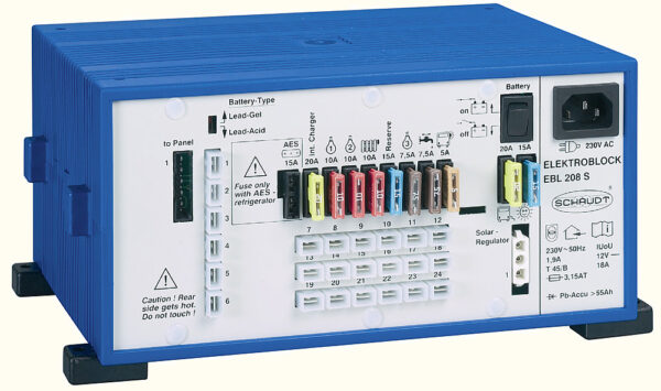 Elektroblock EBL 208 und Anzeigepanel LT 453