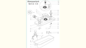 Dichtung für C2/C2/C4 Entlüftungsventil