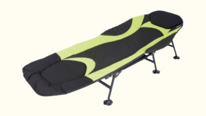 Feldbett EuroTrail Queen Farbe schwarz/lime